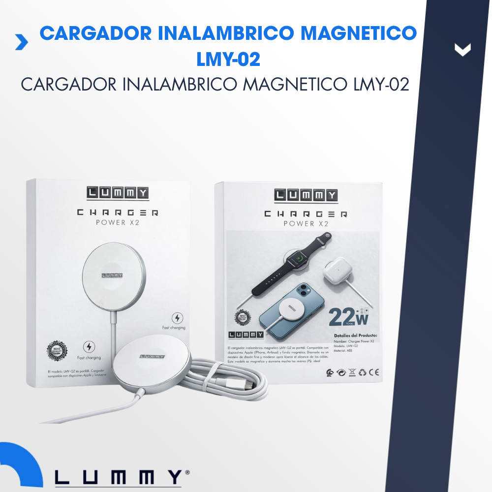Cargador Inalámbrico Magnético