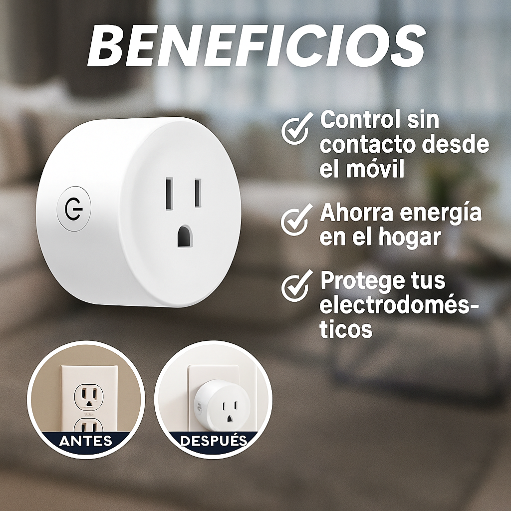 Toma Corriente WiFi Inteligente