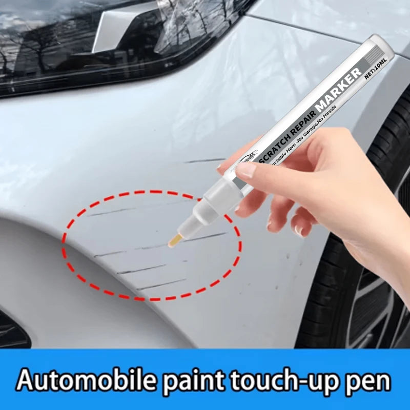Car Scratch Repair Pen - Self-Use Paint Touch-Up Pen for Cars, Suitable for Repairing Scratches on Dashboards, Car Doors, Trim Strips, Buttons, and Switch Areas Easy to Use, Long-Lasting and Non-Fading, Designed Specifically for Car Paint Repair.