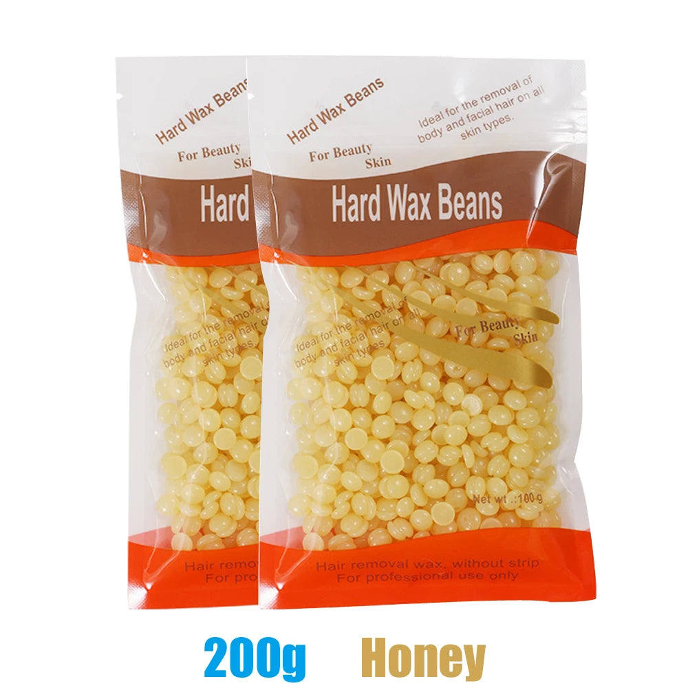 200Ml Hair Removal Tool Smart Warmer Wax Heater Hands Feet Epilator Depilatory Skin Care Paraffin Wax Machine Kit+Wax Beans