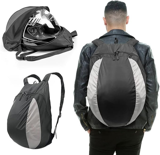 Gray helmet for bikers