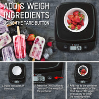 Digital Kitchen Scale Black