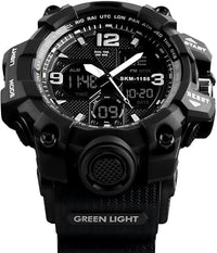 Reloj Para Hombre Relojes Reloj Militar Reloj Deportivo De Buceo Grande LED NUEV
