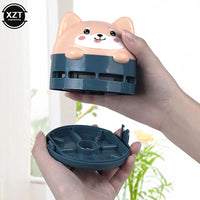 Mini Cartoon Animal Pattern Rechargeable Wireless Vacuum Cleaner Car Keyboard Vacuum Cleaner Handheld Usb Desktop Vacuum Cleaner