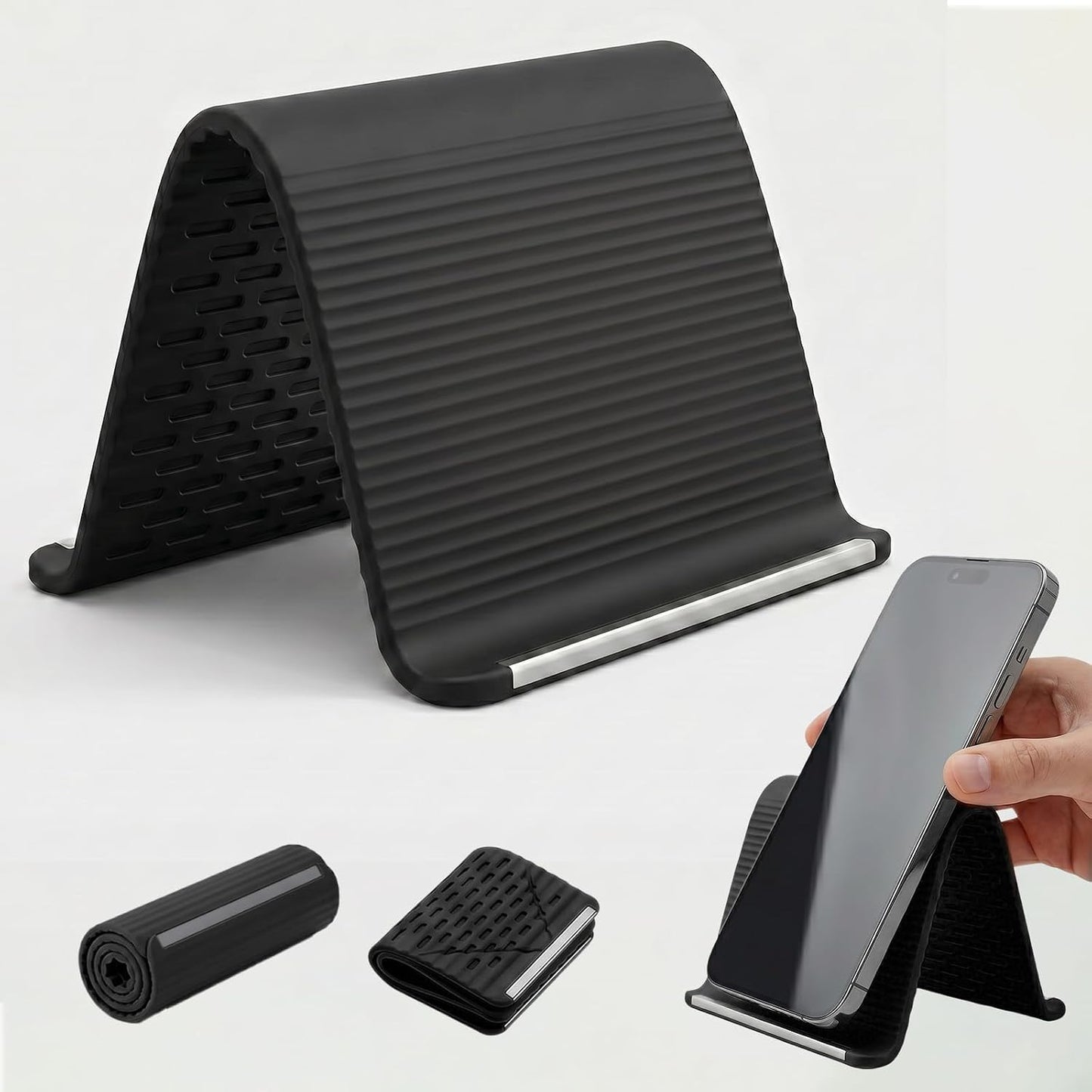 Soporte de Silicona Multiusos para Celular y Tablet