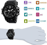 Reloj Para Hombre Relojes Reloj Militar Reloj Deportivo De Buceo Grande LED NUEV