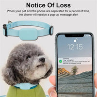 New Waterproof Pet GPS Tracker Collar Lost Pet Recovery Anti-Lost Dog Cat Locator IOS Android Compatible Pet Tracking