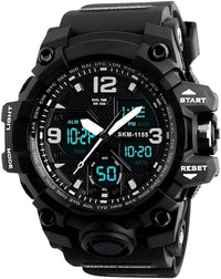 Reloj Para Hombre Relojes Reloj Militar Reloj Deportivo De Buceo Grande LED NUEV