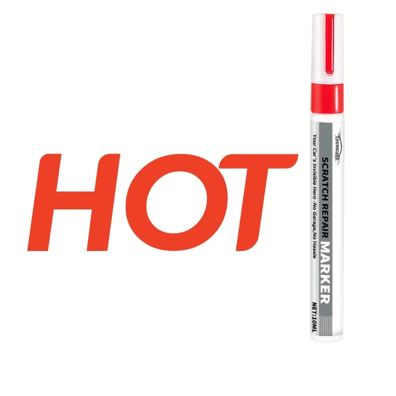 Car Scratch Repair Pen - Self-Use Paint Touch-Up Pen for Cars, Suitable for Repairing Scratches on Dashboards, Car Doors, Trim Strips, Buttons, and Switch Areas Easy to Use, Long-Lasting and Non-Fading, Designed Specifically for Car Paint Repair.