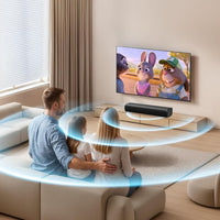 Sound Bar, 50W Soundbar for Smart TV Bluetooth 5.3 Speaker 17Inch with Arc/Optical/Aux Connection Surround for Home Theater Audio Tv/Pc/Gaming/Projectors