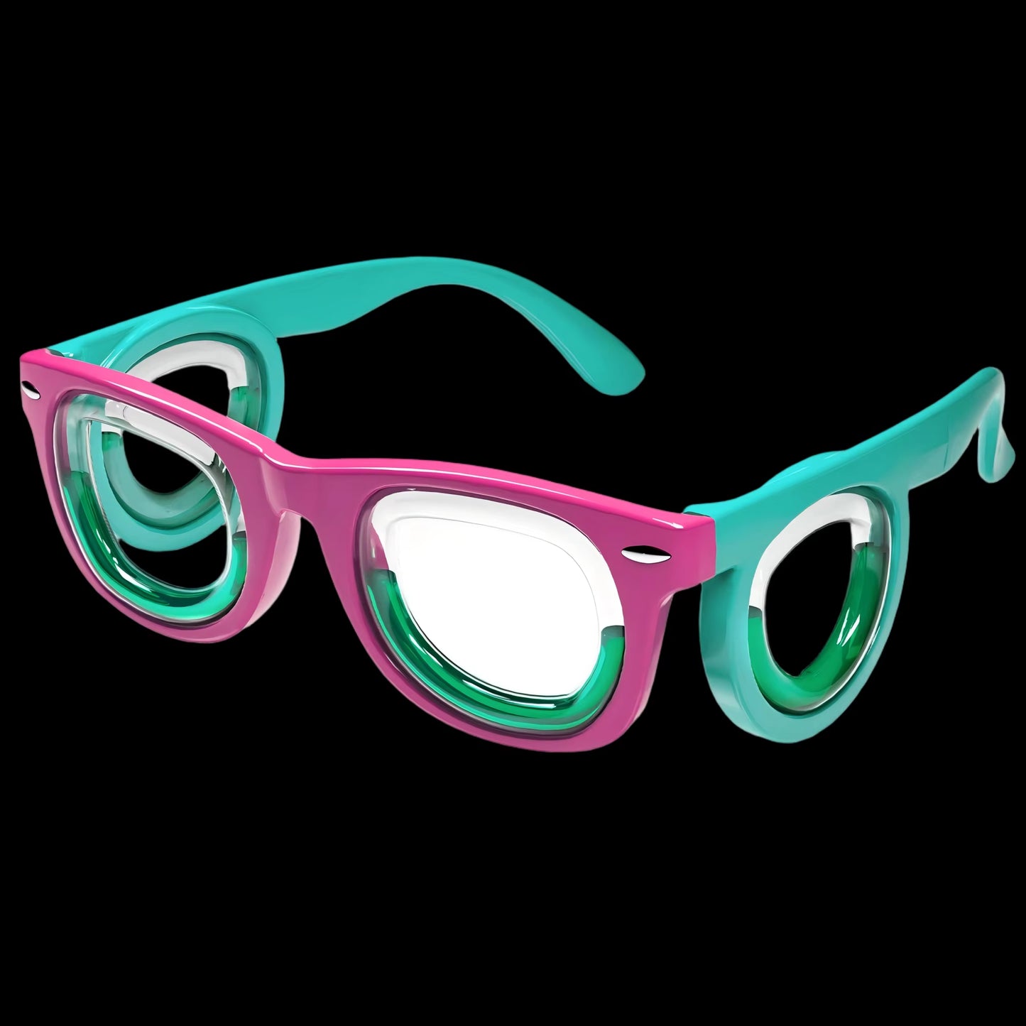 Kids' Motion Sickness Glasses - Ultra-Light Travel Essential for Car/Air/Sea and Cruise | Nausea Relief