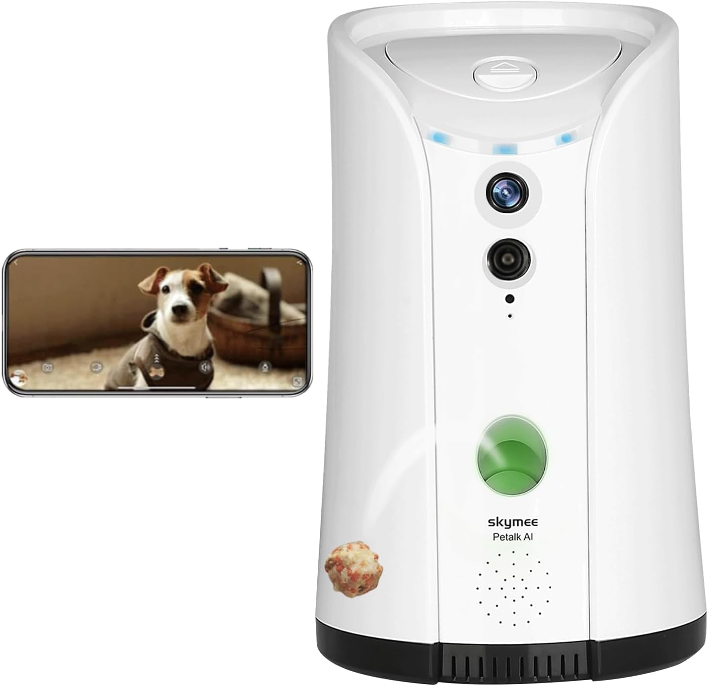 Cámara para Mascotas con Dispensador Automático de Premios
