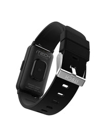 Active 3 Unisex Adult Smartwatch Fitness Tracker, Black, Silicone Strap