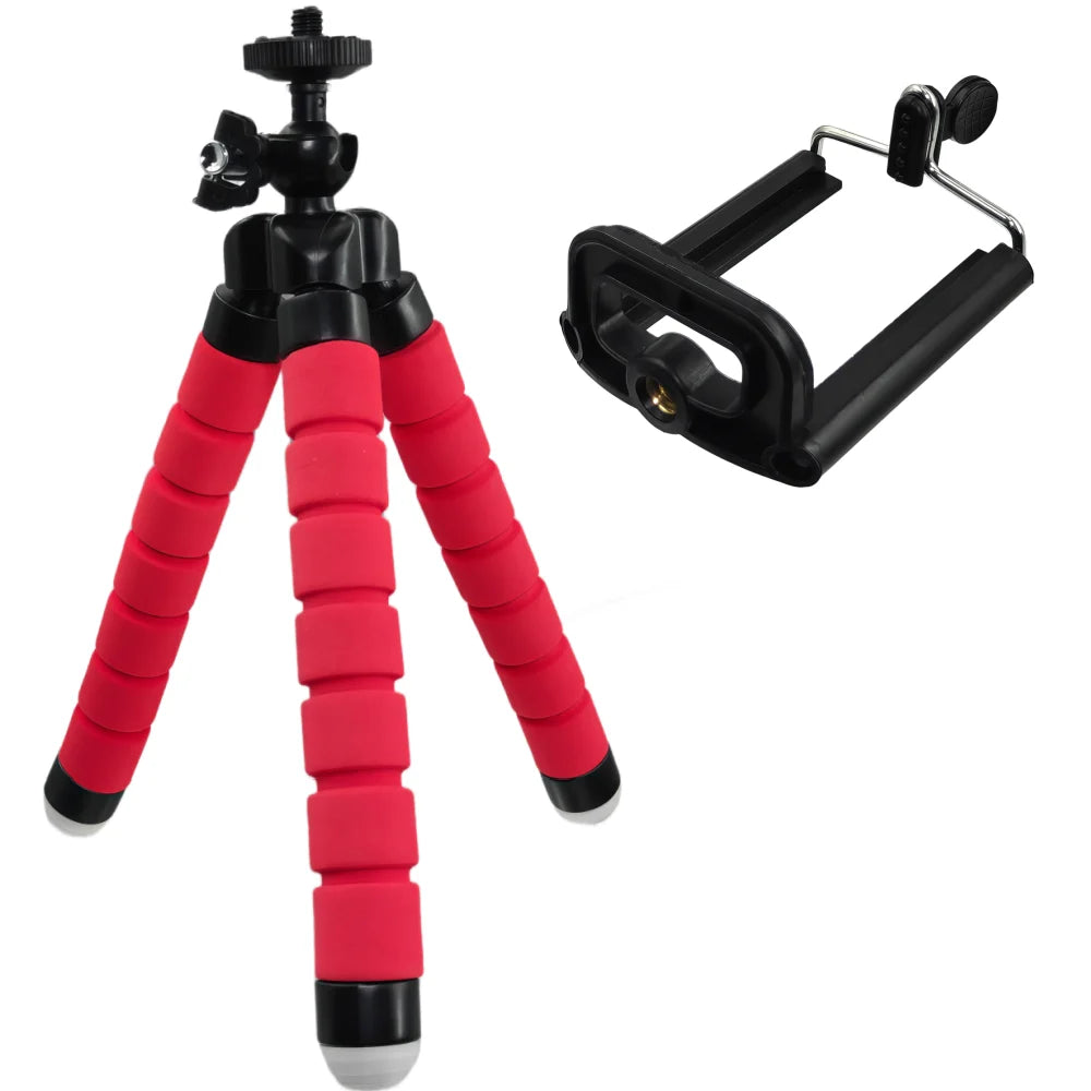 Portable Mini Tripod for Phone Monopod Selfie Stick for Smartphone Mobile with Holder Clip Tripode Octopus Action Camera Stand