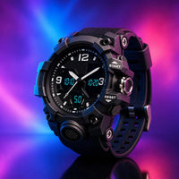 Reloj deportivo militar LED, vista lateral