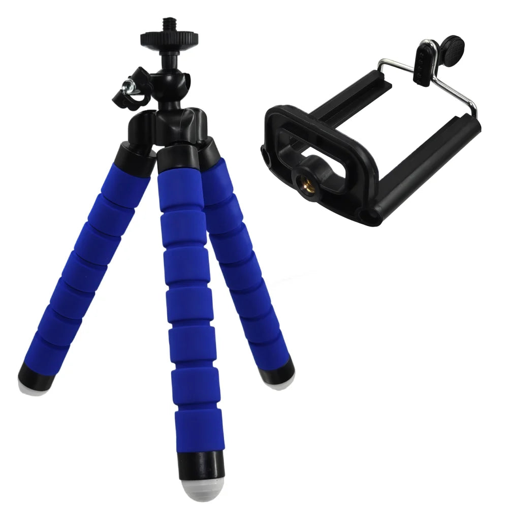 Portable Mini Tripod for Phone Monopod Selfie Stick for Smartphone Mobile with Holder Clip Tripode Octopus Action Camera Stand