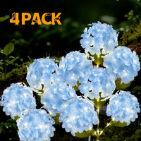 2 Pack Yellow Sunflower Solar Garden Lights Outdoor, Waterproof Solar Lights for Yard Pathway Patio Outdoor Decor