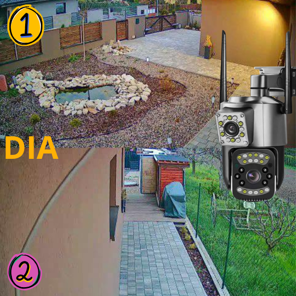 A073 Cámara Doble Lente Infrarrojo PTZ