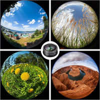 Phone Camera Lens, 198 Fisheye Lens + 120 Super Wide-Angle Lens + 20X Macro Lenses Camera Photography Accessories Kit Gadgets for Iphone Samsung Android Smartphone