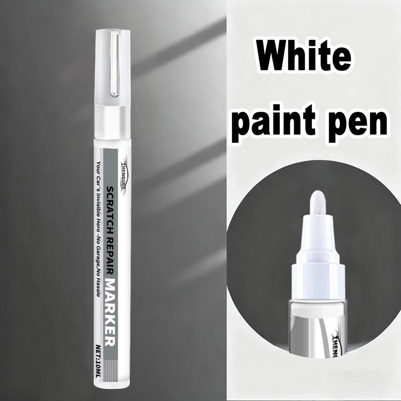 Car Scratch Repair Pen - Self-Use Paint Touch-Up Pen for Cars, Suitable for Repairing Scratches on Dashboards, Car Doors, Trim Strips, Buttons, and Switch Areas Easy to Use, Long-Lasting and Non-Fading, Designed Specifically for Car Paint Repair.