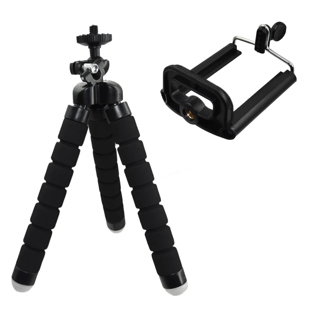 Portable Mini Tripod for Phone Monopod Selfie Stick for Smartphone Mobile with Holder Clip Tripode Octopus Action Camera Stand