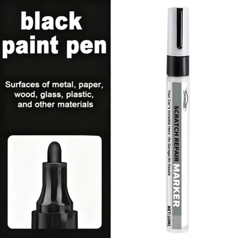 Car Scratch Repair Pen - Self-Use Paint Touch-Up Pen for Cars, Suitable for Repairing Scratches on Dashboards, Car Doors, Trim Strips, Buttons, and Switch Areas Easy to Use, Long-Lasting and Non-Fading, Designed Specifically for Car Paint Repair.