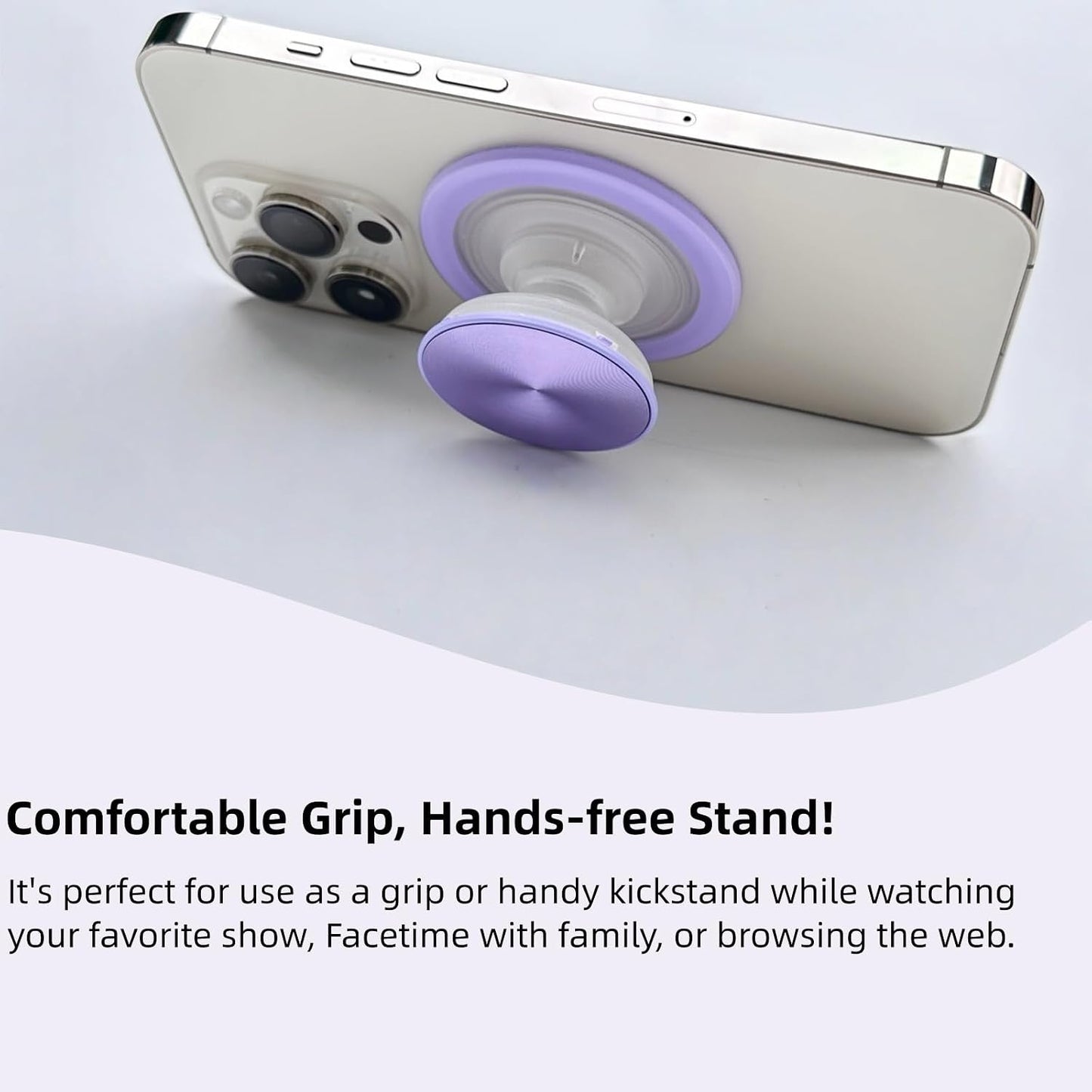 Grip Magnético Plegable para Celular