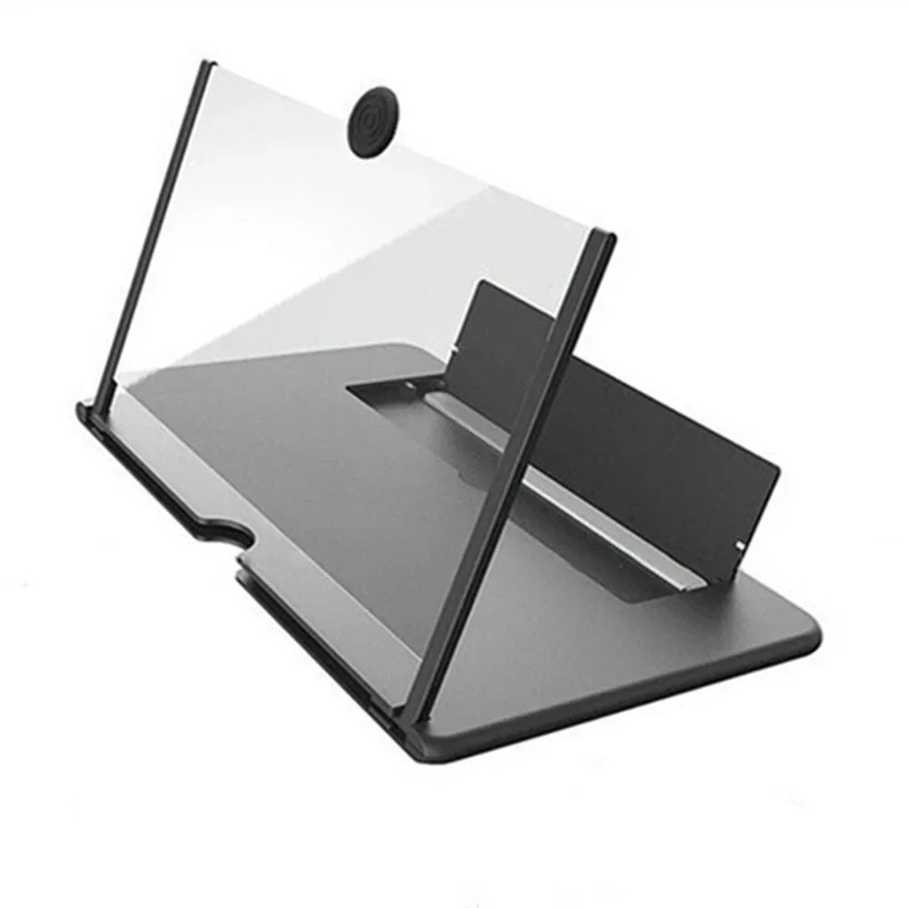 12/10" Phone Screen Magnifier 3D HD Phone Enlarger Cell Phone Magnifier for Seniors Video Watching Movie Night Home Travel Break