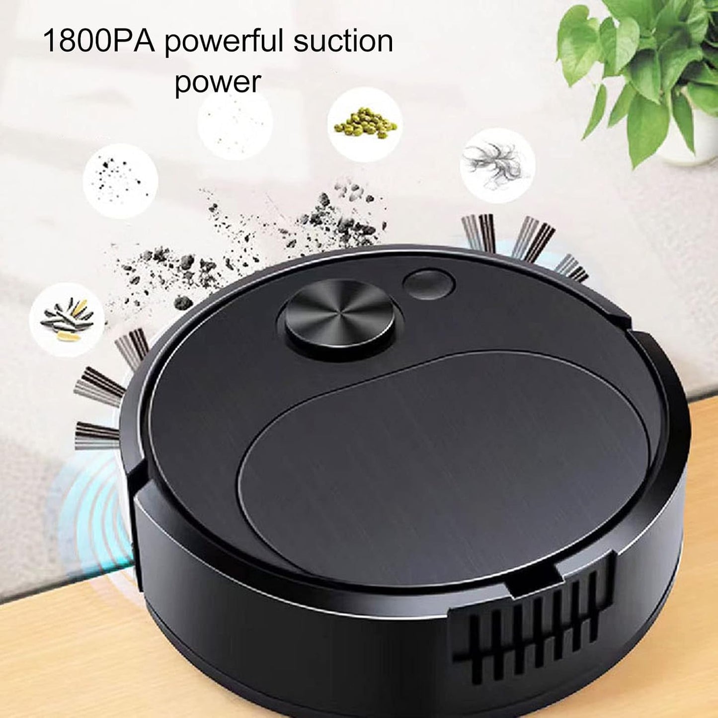 Aspiradora Robot 3 en 1 — Aspira, Trapea y Barre