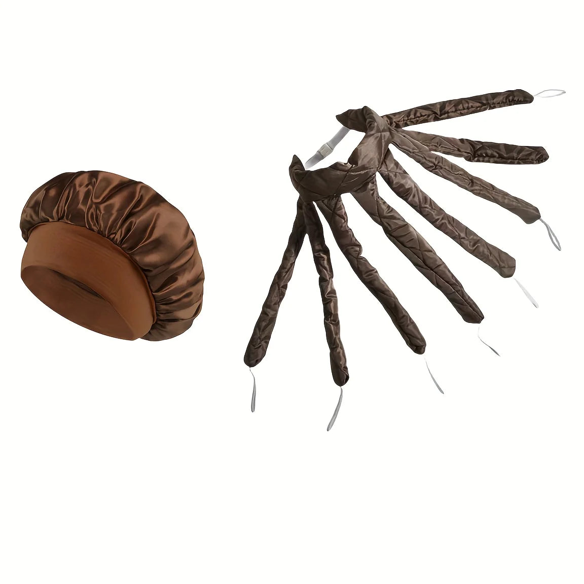 2Pcs Heatless Curling Iron Headbands Night Cap Octopus Curling Iron Soft Overnight Curling Iron Soft Headband Hair Styling Tools