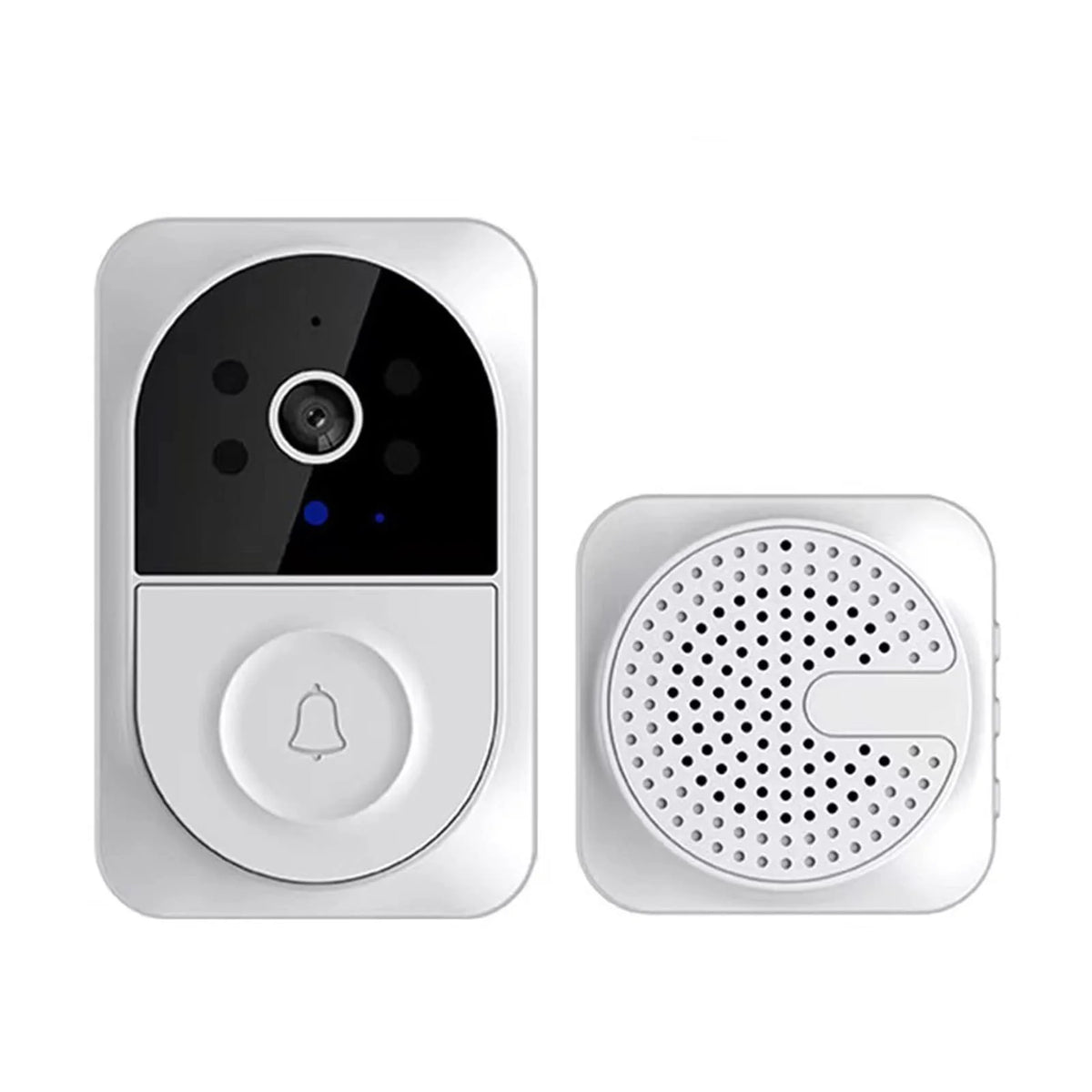 Smart Video Doorbell Wifi Camera with 2 Way Audio PIR Motion Detection Night Real Alerts Easy Installation Compatible with Alexa and Assistant Home Solution Smart Home Products Homekit Smart