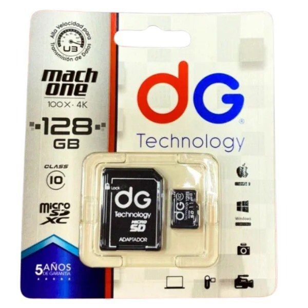 Memoria Micro SD de 128 GB